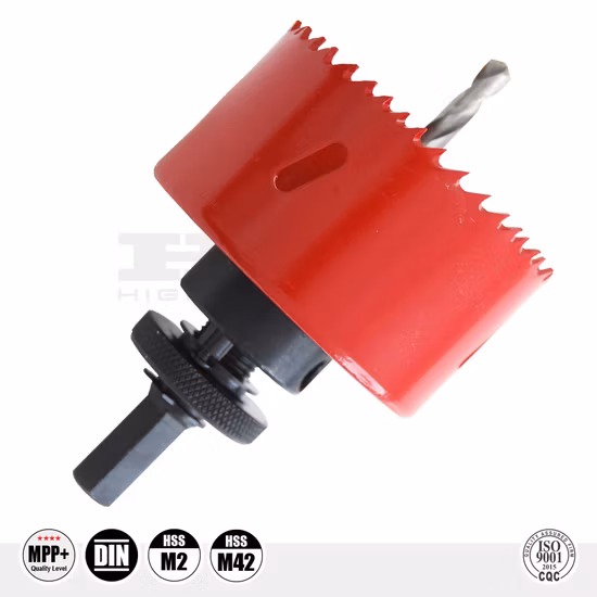 Supreme Quality HSS Bimetal Hole Saw for Metal Steel Alloyed Unalloyed Non