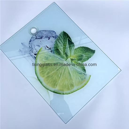 Digital Printing Toughened Glass for Glass Cutting Board