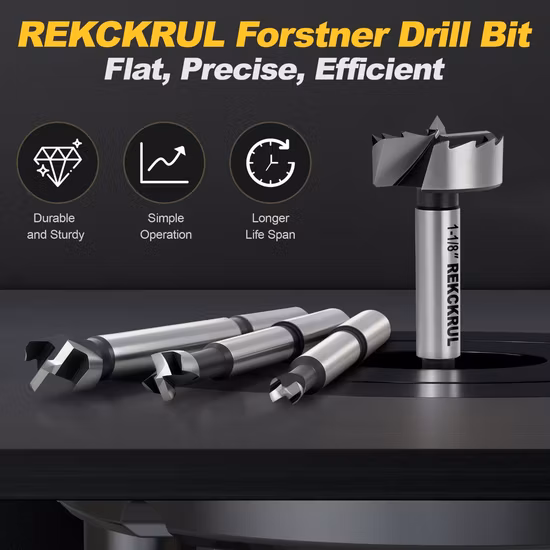 Heavy Duty Hand Tool Forstner Drill Bit and Hole Saw